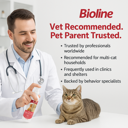 Bioline Keep off spray for cat 175ml