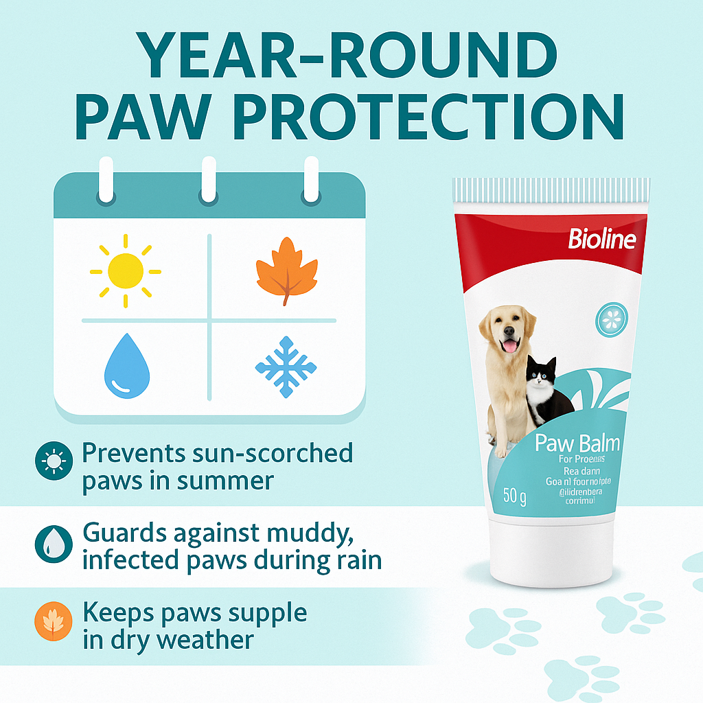 Paw care cream for dogs and cats 50ml