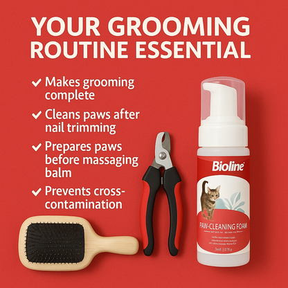Paw cleaning foam for cat 100ml