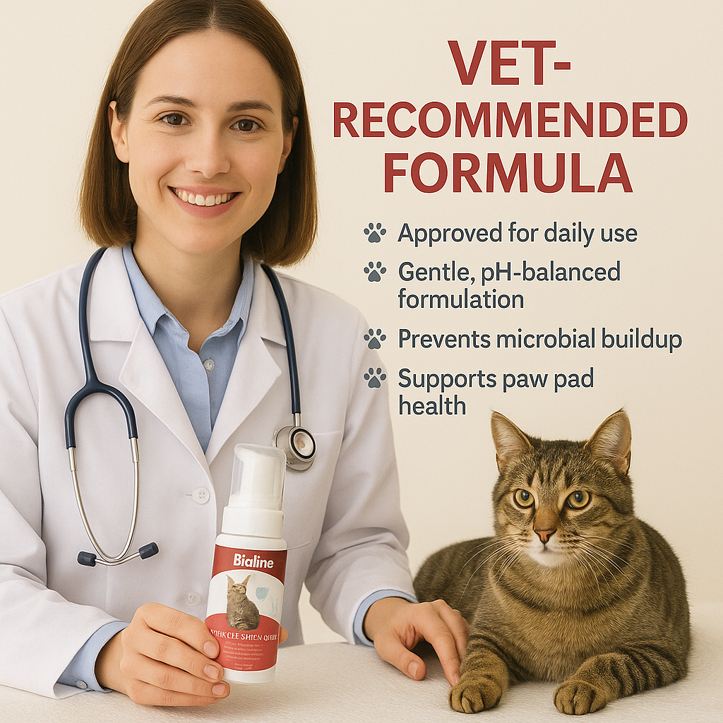 Paw cleaning foam for cat 100ml