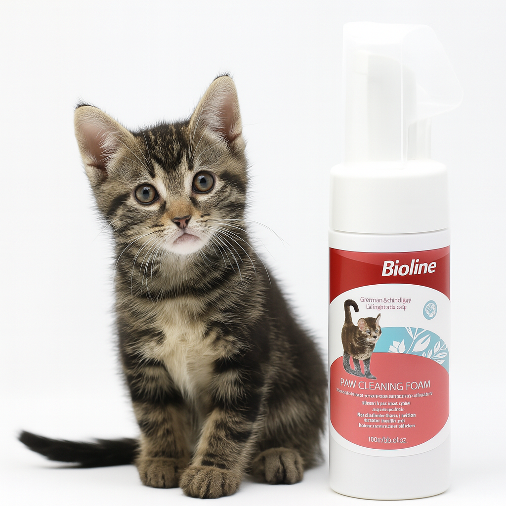 Paw cleaning foam for cat 100ml